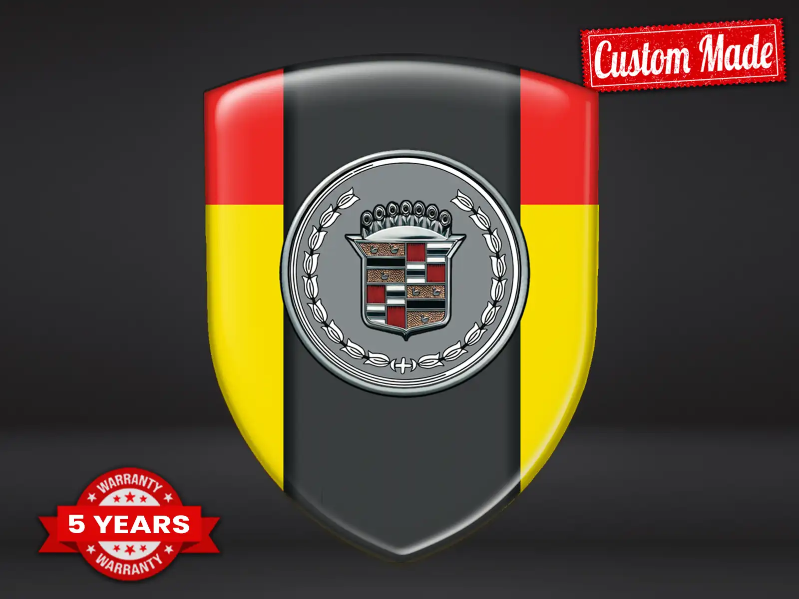 Cadillac Custom Domes Sticker Exklusiver Look Edle Domes